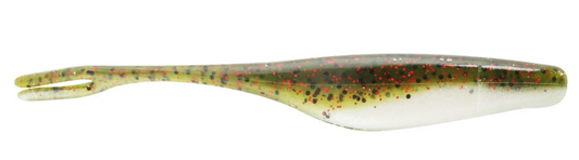 Big Bite Baits Jerk Minnow 5" Watermelon Red Ghost 100pk