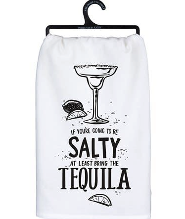 Kitchen Towel- White The Tequila