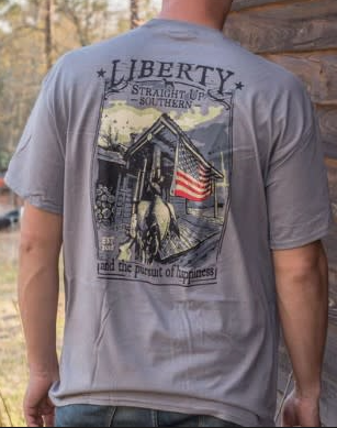 Liberty, Pursuit of Happiness SS Gravel XXXL