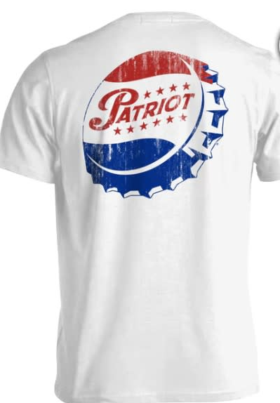 Patriot Vintage Logo White