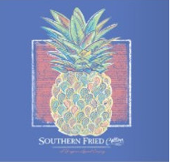 Paisley Pineapple Blue