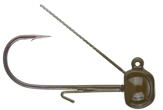Outkast Perfect Ned Head Weedless 3/32oz Green Pumpkin