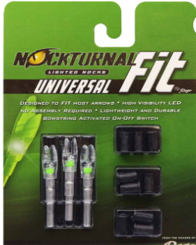 Nockturnal Lighted Nocks NT-305 Universal Fit Green