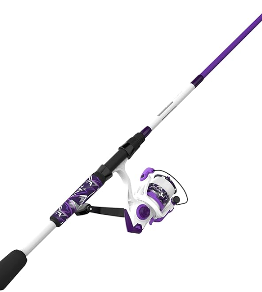Zebco Roam Spinning Combo Purple 6'6"