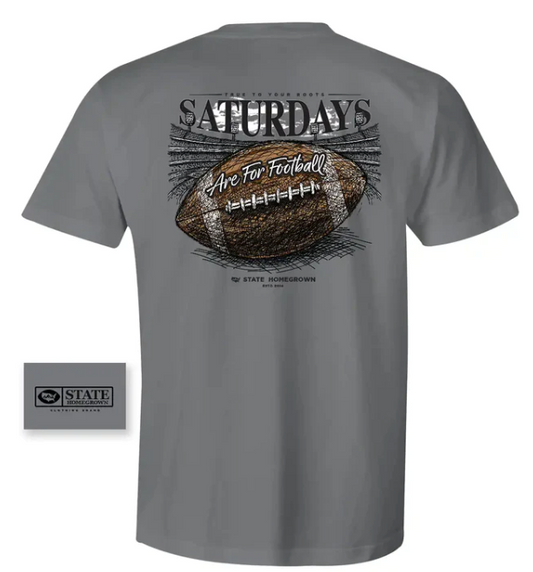 Saturdays are for Football Grey
