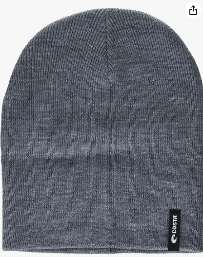 Costa Skull Beanie Gray