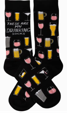 Socks These Are My Drinking Socks
