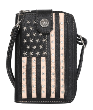 Montana West American Pride Phone Case Crossbody Wallet