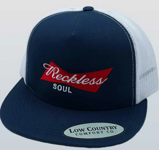 Reckless Soul King Navy/White 5 Panel