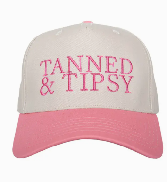 Tanned & Tipsy Two-Tone Hat