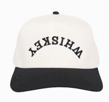 Whiskey Upside Down Vintage Trucker Hat