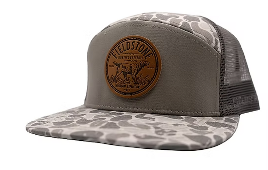 Marsh Camo Preserve Hat 7 Panel