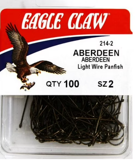 Eagle Claw Aberdeen Size 2 100pk