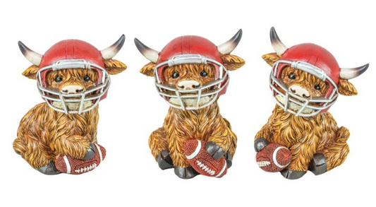 Gridiron Highland Cow
