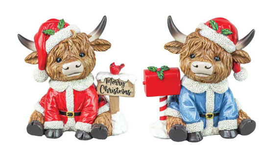 Highland Cow Santas Coat