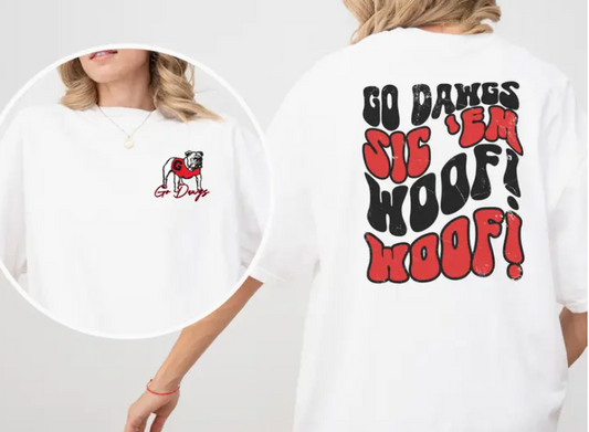 Go Dawgs Sic 'em