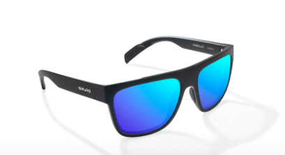 Bajio Caballo Blue Mirror Glass Black Matte XLarge Fit