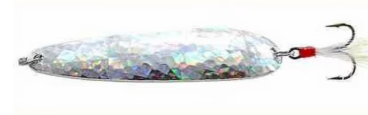 Nichols Flutter Spoon 4" Shatter Glass Halo