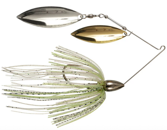 War Eagle Nickel Spinnerbait Double Willow