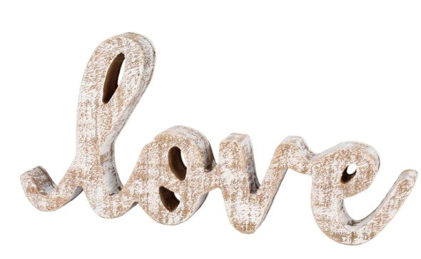 Love Word Cutout