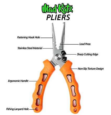 Mad Katz Pro Series Fishing Pliers