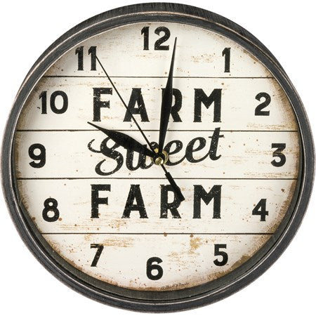 Clock - Sweet Farm