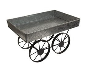 Metal Hay Wagon