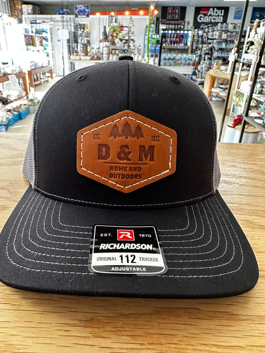 DMHO Leather Patch Hat