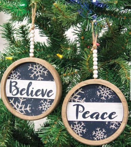 Winter Blessings Snowflake Shadow Box