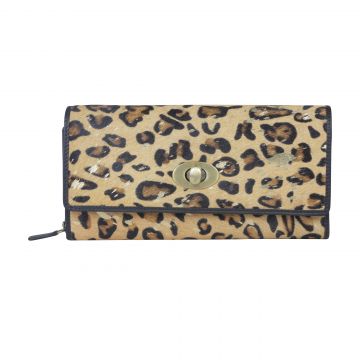 Myra Bags Ornate Leopard Wallet