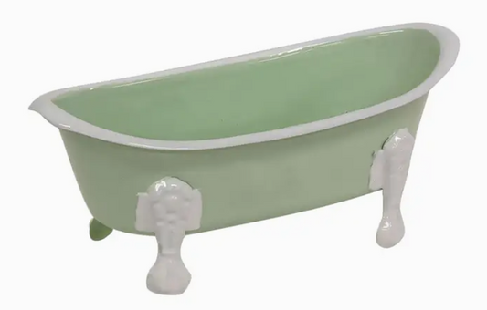 Mint Iron Bathtub Soap Dish
