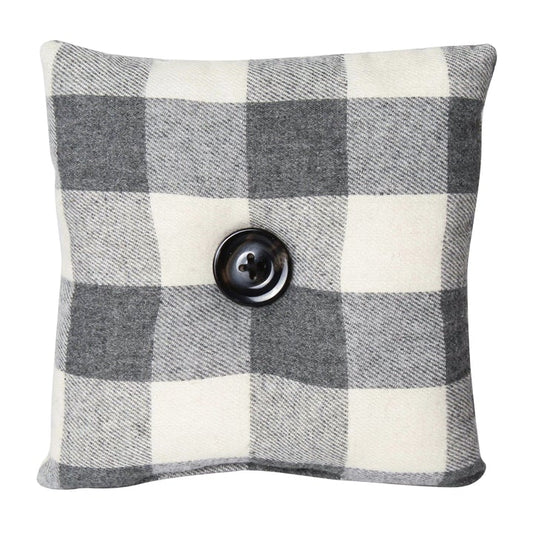GW Check Fabric Mini Pillow 