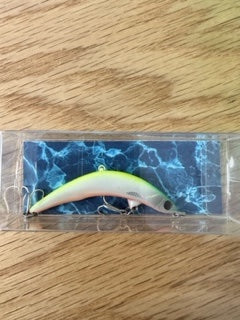 Wobble Minnow Chart/White