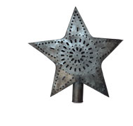 Tin Star Tree Topper