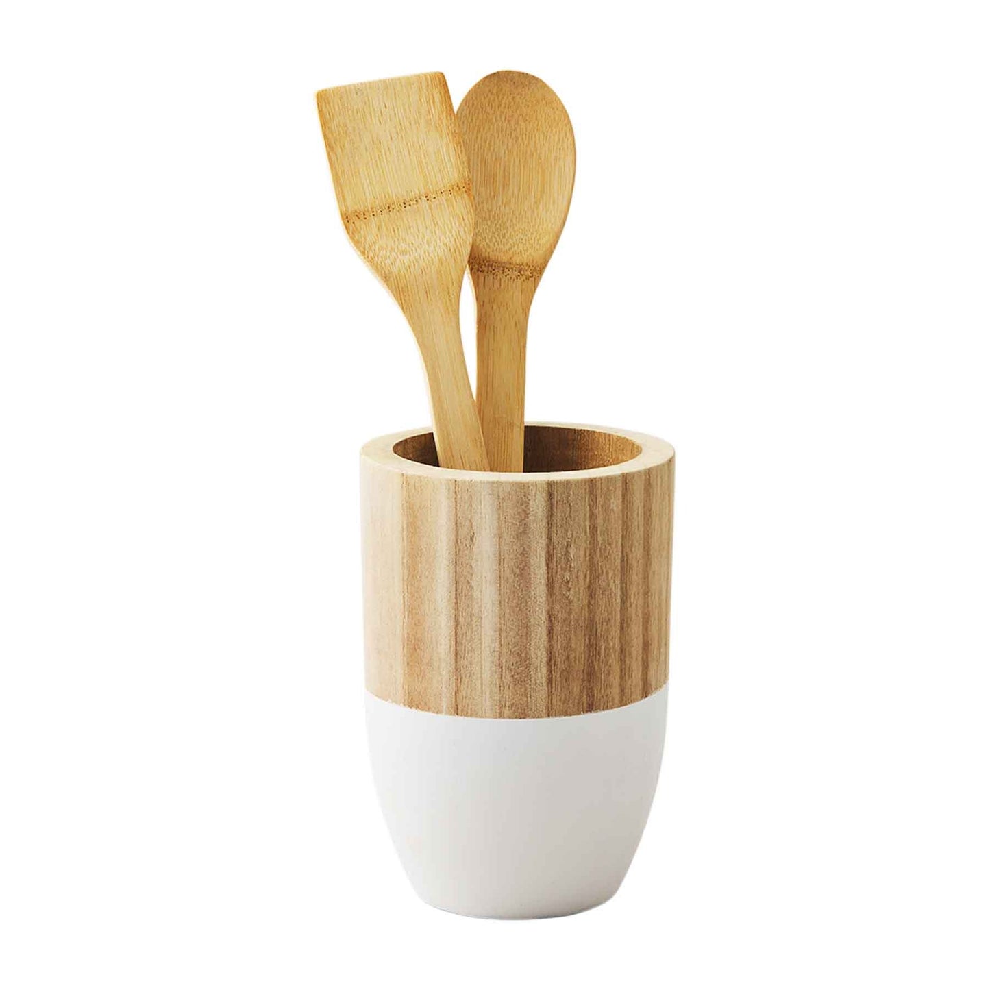 Mud Pie Paulownia Utensil Holder