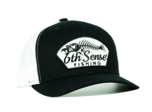 6th Sense Hat Ghost Bones Black/White