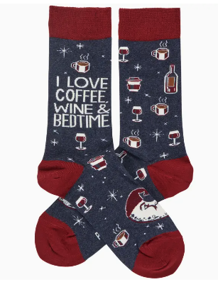 Socks Wine & Bedtime