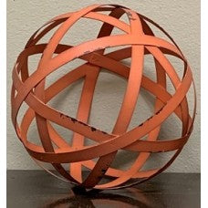 Coral Metal Band Sphere
