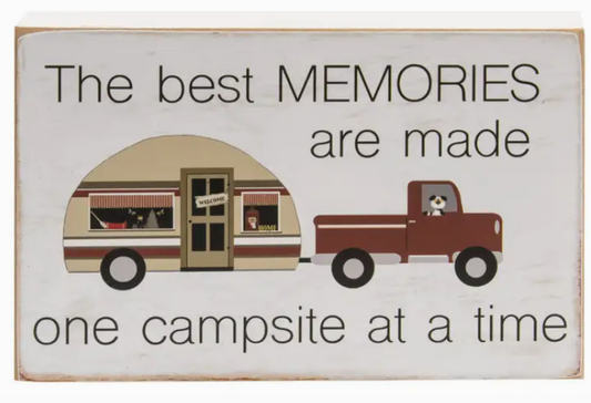 The Best Memories Camper Block