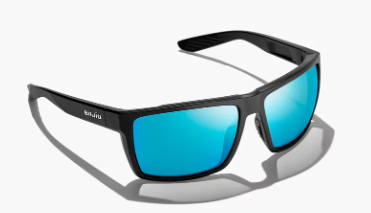 Bajio Stiltsville Blue Mirror Glass Black Matte XL Fit