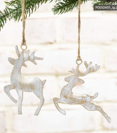 Gold Deer Ornament