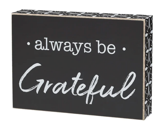 Always Be Box Sign