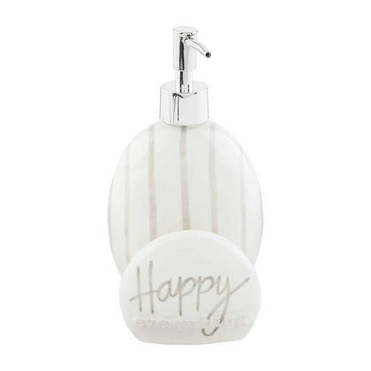 Mud Pie Happy Sponge Soap Pump