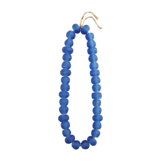 Mud Pie Blue Glass Beads