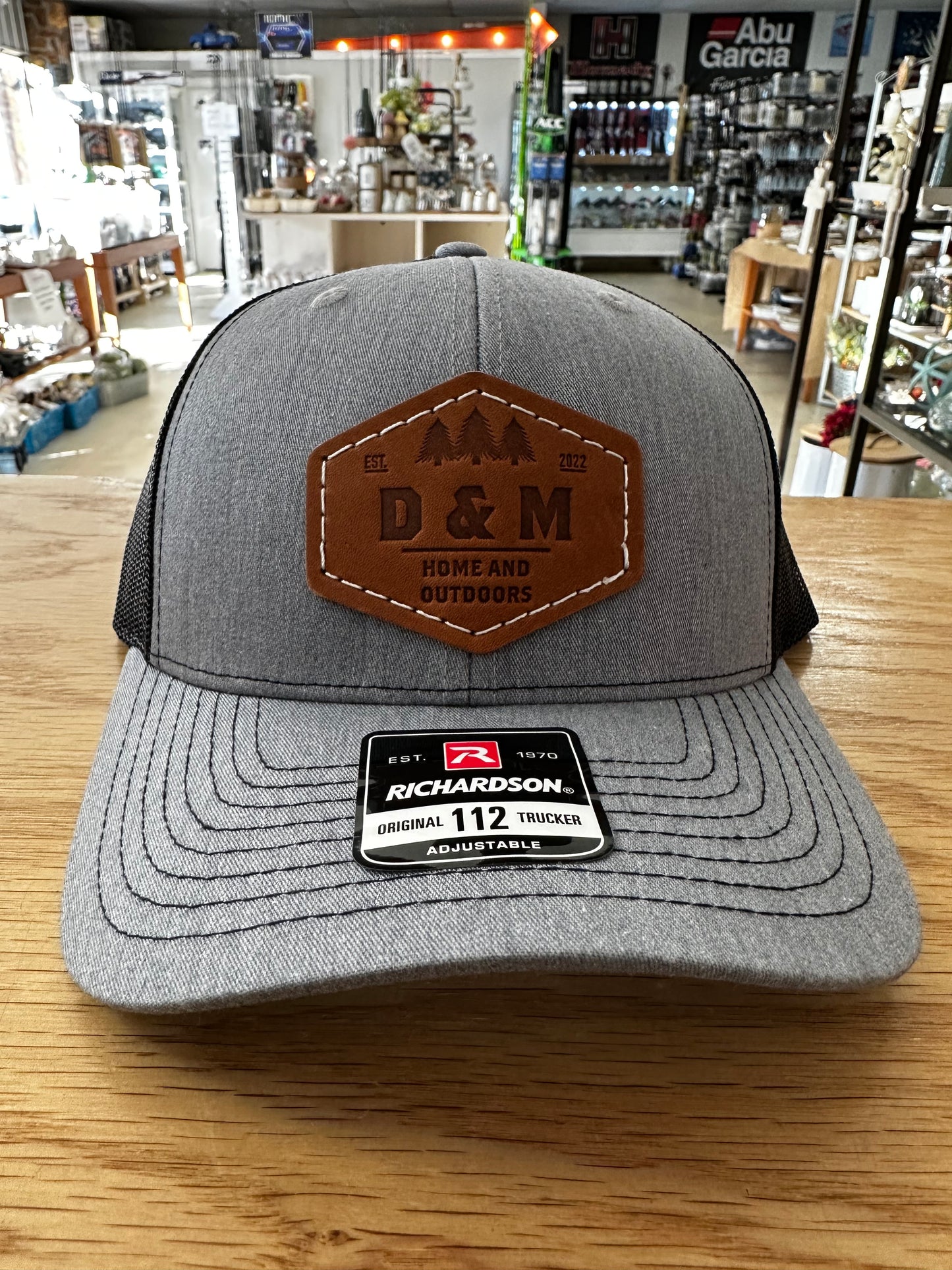DMHO Leather Patch Hat