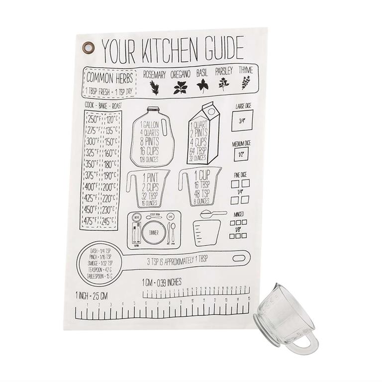 Mud Pie Measuring Cup Towel Set