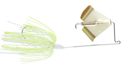 Jacob Wheeler Original Buzzbait 5/16oz Gold Chart/White