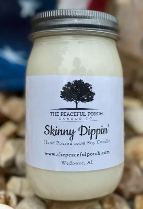 Peace on the Porch Jar Candle
