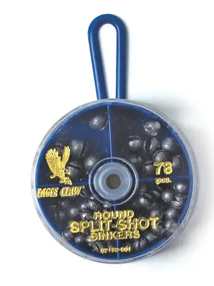 Eagle Claw Round Split Shot Assortment