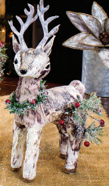 Small Birch Deer 6x3.5x12